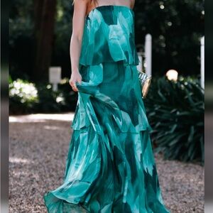 Petal + Pup Bloom Strapless Maxi Dress